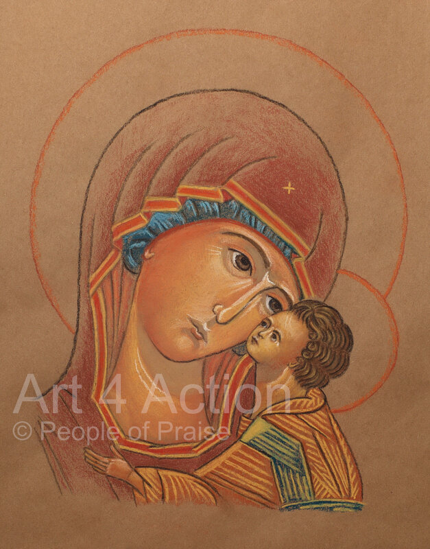 Our Lady of Tenderness
(5x7,8x10,
11x14,12x18)